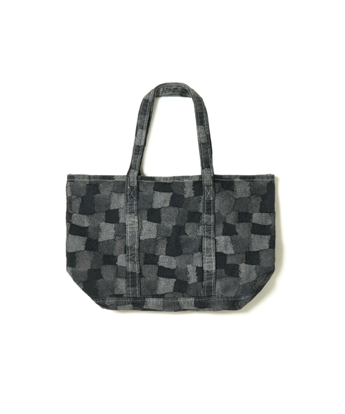 LORES（ロアス）の「Mosaic Denim Tote Bag - Black（トートバッグ・レディース・その他・ONE SIZE）」の2枚目の写真