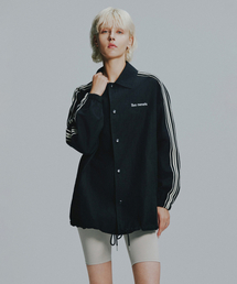 IBA NENETS（イバネネツ）の「テープポイントコーチジャケット（ナイロンジャケット）」