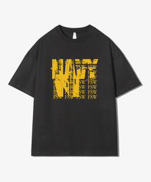 FANSHOW（ファンショー）の「NAVY SHORT SLEEVE - BLACK（Tシャツ/カットソー）」