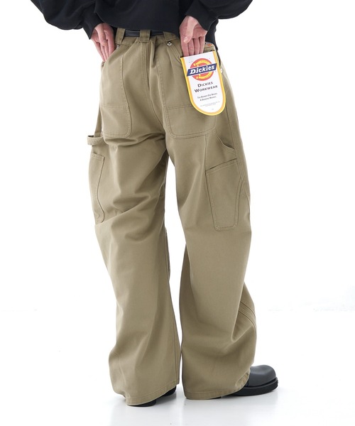 CONZ（コンズ）の「Dickies×CONZ DOUBLE KNEE CURVED LEG PANTS