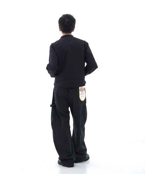 CONZ(コンズ)の「Dickies×CONZ DOUBLE KNEE CURVED LEG PANTS(チノパンツ・メンズ・ブラック/ライトベージュ/カーキ/グレー/ブルー・1/2/3)」の9枚目の写真