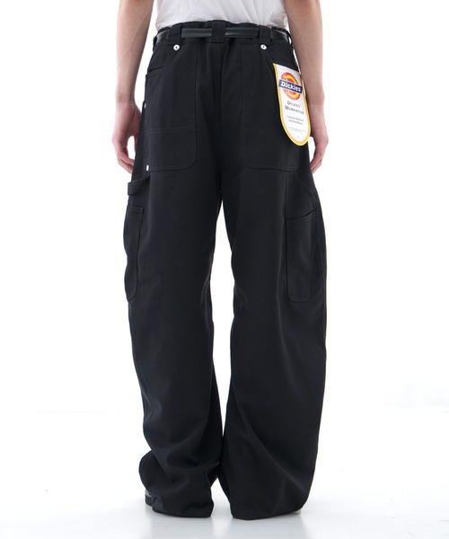 CONZ(コンズ)の「Dickies×CONZ DOUBLE KNEE CURVED LEG PANTS(チノパンツ・メンズ・ブラック/ライトベージュ/カーキ/グレー/ブルー・1/2/3)」の12枚目の写真