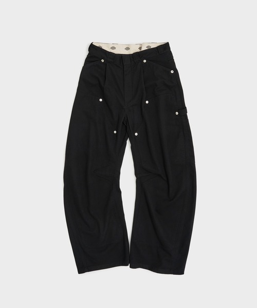 CONZ(コンズ)の「Dickies×CONZ DOUBLE KNEE CURVED LEG PANTS(チノパンツ・メンズ・ブラック/ライトベージュ/カーキ/グレー/ブルー・1/2/3)」の17枚目の写真