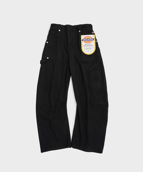 CONZ(コンズ)の「Dickies×CONZ DOUBLE KNEE CURVED LEG PANTS(チノパンツ・メンズ・ブラック/ライトベージュ/カーキ/グレー/ブルー・1/2/3)」の18枚目の写真