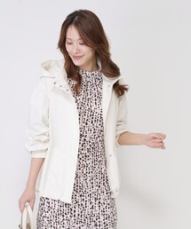 COUP DE CHANCE（クードシャンス）の「【手洗い可／裏地なし／袖プッシュアップ可／フード取外し可】マウンテンパーカー（ブルゾン）」