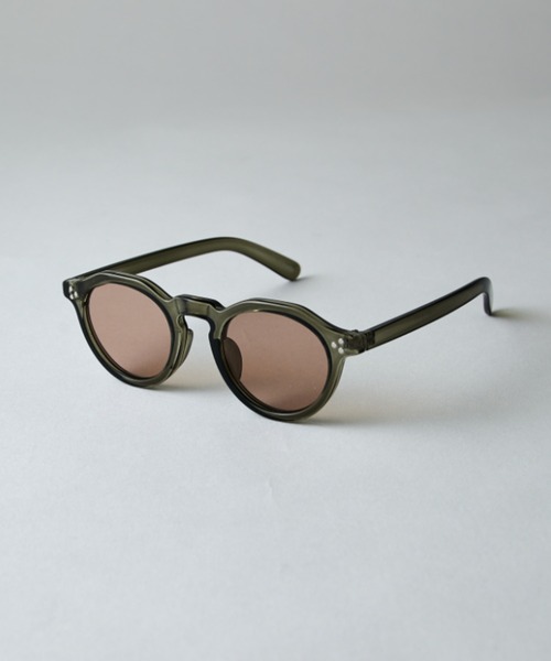 Lui's（ルイス）の「ボストンサングラス（サングラス・メンズ・ブラック系その他2/ブラック/ブラウン/ライトグレー/ブルー/ブラック系その他・FREE）」の6枚目の写真