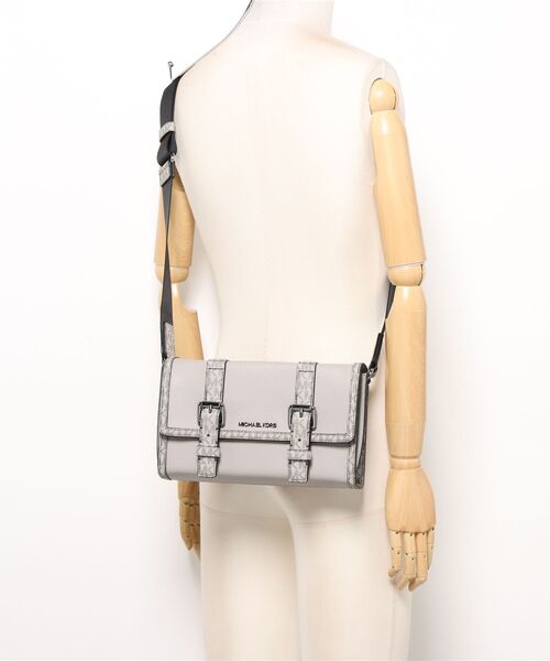 MICHAEL KORS(マイケルコース)の「TRUNK XBODY クロスボディ(ショルダーバッグ・メンズ・グレー系・FREE)」の5枚目の写真
