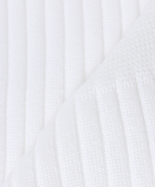 Piedi Nudi（ピエディヌーディ）の「piedi nudi/ピエディヌーディ SLOBE別注 リブソックス 1261700（ソックス/靴下・レディース・ホワイト/レッド/ベージュ・FREE）」の6枚目の写真