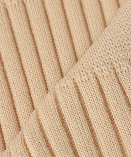 Piedi Nudi（ピエディヌーディ）の「piedi nudi/ピエディヌーディ SLOBE別注 リブソックス 1261700（ソックス/靴下・レディース・ホワイト/レッド/ベージュ・FREE）」の7枚目の写真