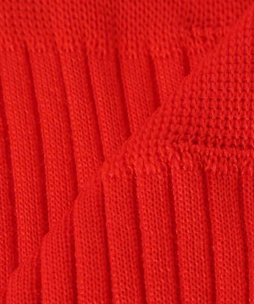 Piedi Nudi（ピエディヌーディ）の「piedi nudi/ピエディヌーディ SLOBE別注 リブソックス 1261700（ソックス/靴下・レディース・ホワイト/レッド/ベージュ・FREE）」の8枚目の写真