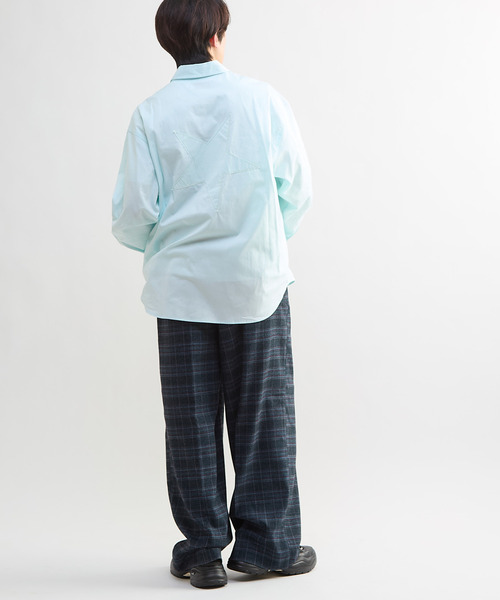 CONVERSE TOKYO（コンバーストウキョウ）の「CHECKED WIDE SLACKS（スラックス・レディース・ネイビー/ブラック/ベージュ・SMALL/MEDIUM）」の15枚目の写真