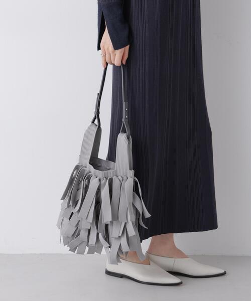 ADD CULUMN(アドカラム)の「ADD CULUMN/MOP SHOPPER(ショルダーバッグ・レディース・ブラウン/グレー・FREE)」の21枚目の写真