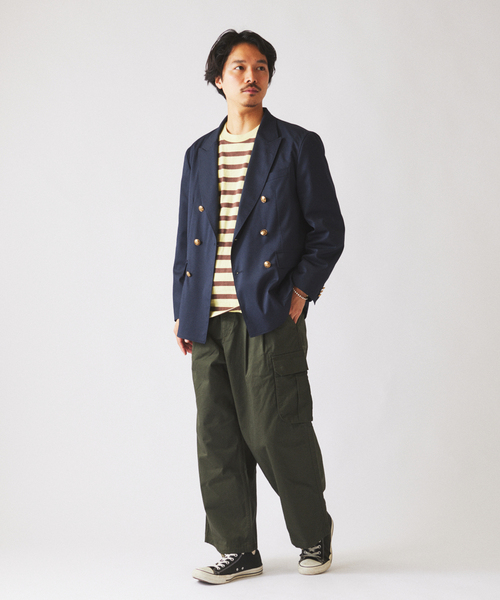 JOURNAL STANDARD relume(ジャーナルスタンダード レリューム)の「”Relume” イージー カーゴパンツ(カーゴパンツ・メンズ・グレー/カーキ/ブラック・LARGE/MEDIUM)」の8枚目の写真