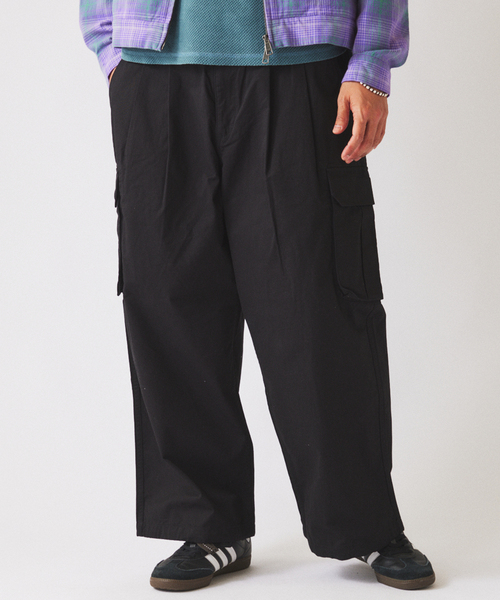 JOURNAL STANDARD relume(ジャーナルスタンダード レリューム)の「”Relume” イージー カーゴパンツ(カーゴパンツ・メンズ・グレー/カーキ/ブラック・LARGE/MEDIUM)」の12枚目の写真