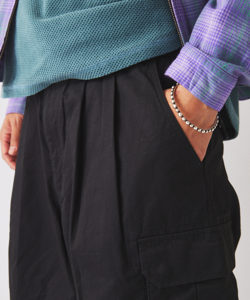 JOURNAL STANDARD relume(ジャーナルスタンダード レリューム)の「”Relume” イージー カーゴパンツ(カーゴパンツ・メンズ・グレー/カーキ/ブラック・LARGE/MEDIUM)」の13枚目の写真