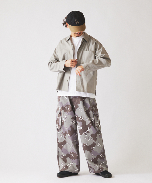 JOURNAL STANDARD relume(ジャーナルスタンダード レリューム)の「”Relume” イージー カーゴパンツ(カーゴパンツ・メンズ・グレー/カーキ/ブラック・LARGE/MEDIUM)」の16枚目の写真