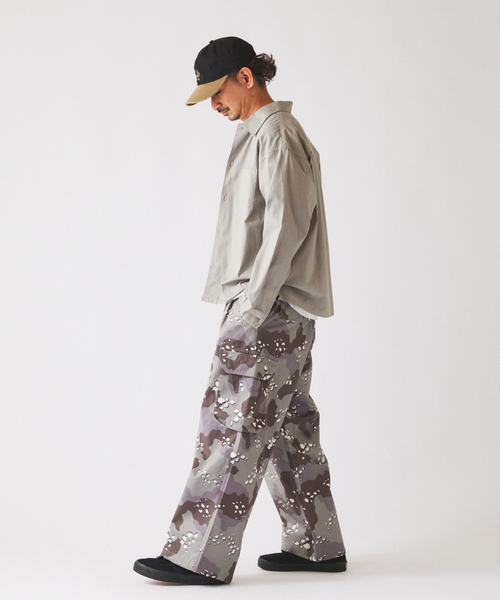 JOURNAL STANDARD relume(ジャーナルスタンダード レリューム)の「”Relume” イージー カーゴパンツ(カーゴパンツ・メンズ・グレー/カーキ/ブラック・LARGE/MEDIUM)」の18枚目の写真