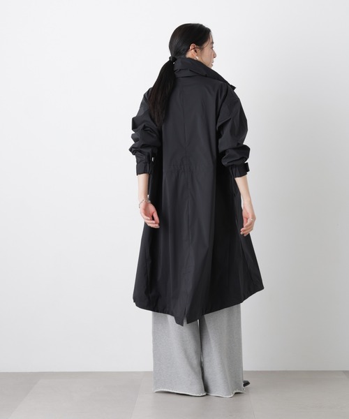 NANO universe（ナノユニバース）の「「Meaningful Continuity」PERTEX(R) SHIELD PRO モッズコート（モッズコート・レディース・ブラック・FREE）」の5枚目の写真