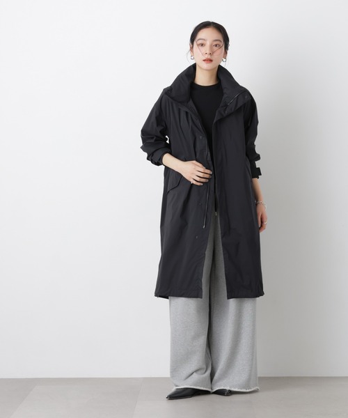 NANO universe（ナノユニバース）の「「Meaningful Continuity」PERTEX(R) SHIELD PRO モッズコート（モッズコート・レディース・ブラック・FREE）」の7枚目の写真
