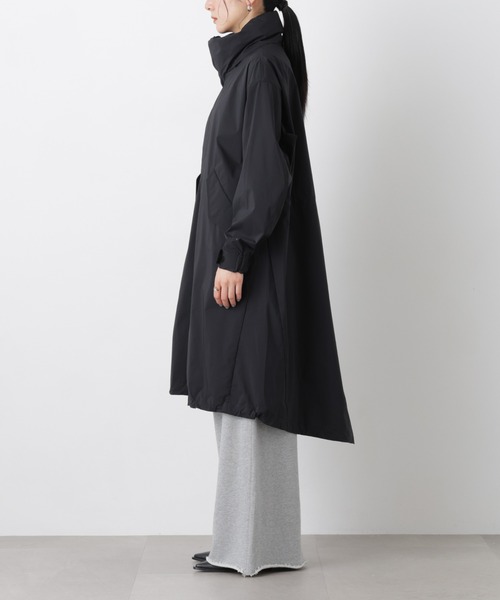 NANO universe（ナノユニバース）の「「Meaningful Continuity」PERTEX(R) SHIELD PRO モッズコート（モッズコート・レディース・ブラック・FREE）」の11枚目の写真