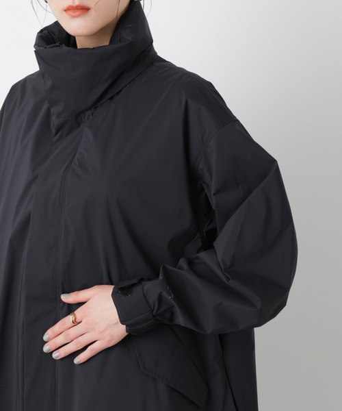 NANO universe（ナノユニバース）の「「Meaningful Continuity」PERTEX(R) SHIELD PRO モッズコート（モッズコート・レディース・ブラック・FREE）」の15枚目の写真