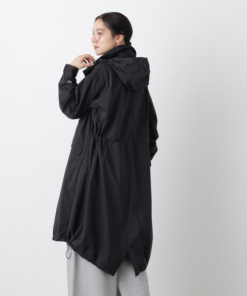 NANO universe（ナノユニバース）の「「Meaningful Continuity」PERTEX(R) SHIELD PRO モッズコート（モッズコート・レディース・ブラック・FREE）」の8枚目の写真