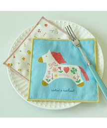 NONLOCAL（ノンローカル）の「[2PACK][ノンローカル x ソルチ] フローラルポニーティーコースター - 2カラー（キッチンツール）」