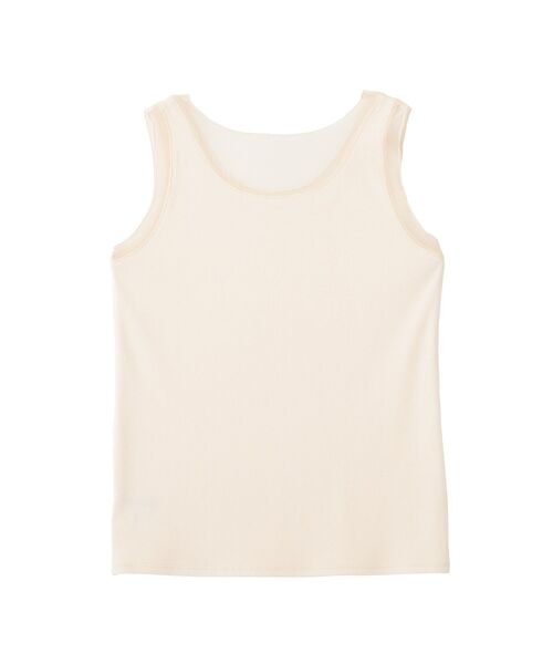 YECCA VECCA（イェッカヴェッカ）の「チュールMIXリブインナー（タンクトップ・レディース・アイボリー/ブラック/ベージュ・FREE）」の19枚目の写真