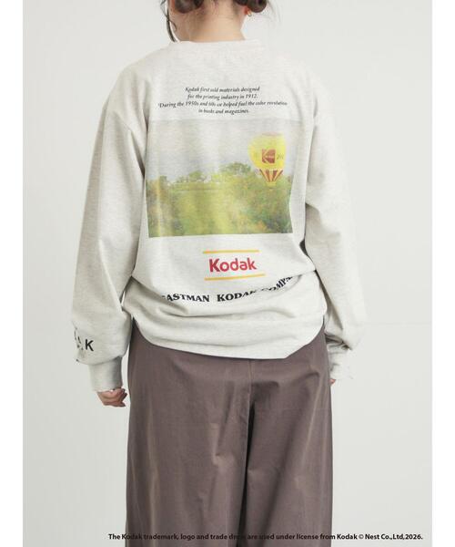 SM2（エスエムツー）の「【KODAK】バックプリントロンT（Tシャツ/カットソー・レディース・キナリ/オフホワイト/グレー・F）」の12枚目の写真