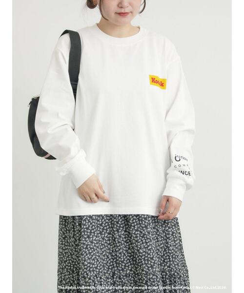 SM2（エスエムツー）の「【KODAK】バックプリントロンT（Tシャツ/カットソー・レディース・キナリ/オフホワイト/グレー・F）」の21枚目の写真