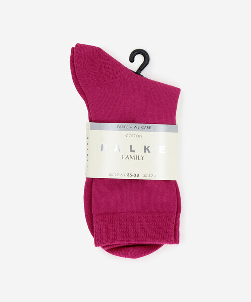 FALKE（ファルケ）の「FALKE | 46490 FAMILY SOCKS WOMEN（ソックス/靴下・レディース・ホワイト/ピンク/レッド/Nat/グレー/ブラック/ライトブルー/ピンク系その他・35/38）」の10枚目の写真