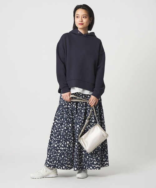 A DAY IN THE LIFE UNITED ARROWS(アデイインザライフユナイテッドアローズ)の「ドロスト ティアードスカート <A DAY IN THE LIFE>(スカート・レディース・その他2/その他1/オレンジ/ブラック/オリーブ・FREE)」の14枚目の写真