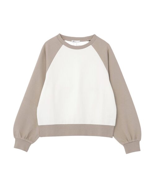 CRAFT STANDARD BOUTIQUE(クラフトスタンダードブティック)の「フクレジャカードラグランプルオーバー(Tシャツ/カットソー・レディース・ブラック/ライトグレー・L/M)」の19枚目の写真