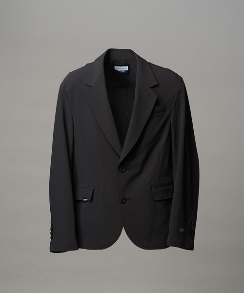 MAISON SPECIAL(メゾンスペシャル)の「《UNISEX》【PERTEX】Single 2B Prime-Over Tailored Jacket/【パーテックス】シングル2Bプライムオーバーテーラードジャケット【MAISON SPECIAL/メゾンスペシャル】■セットアップ対応■(テーラードジャケット・メンズ・ブラック/グレー/チャコールグレー・0/1/2)」の9枚目の写真