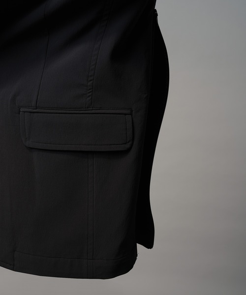 MAISON SPECIAL(メゾンスペシャル)の「《UNISEX》【PERTEX】Single 2B Prime-Over Tailored Jacket/【パーテックス】シングル2Bプライムオーバーテーラードジャケット【MAISON SPECIAL/メゾンスペシャル】■セットアップ対応■(テーラードジャケット・メンズ・ブラック/グレー/チャコールグレー・0/1/2)」の16枚目の写真