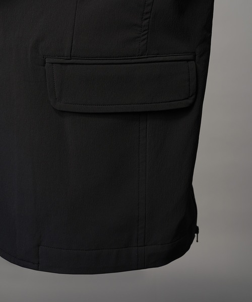 MAISON SPECIAL(メゾンスペシャル)の「《UNISEX》【PERTEX】Single 2B Prime-Over Tailored Jacket/【パーテックス】シングル2Bプライムオーバーテーラードジャケット【MAISON SPECIAL/メゾンスペシャル】■セットアップ対応■(テーラードジャケット・メンズ・ブラック/グレー/チャコールグレー・0/1/2)」の13枚目の写真