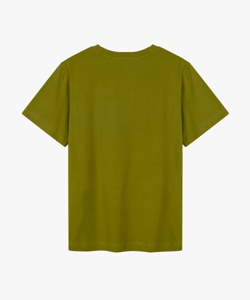 38COMEONCOMMON（38カモンコモン）の「Regular Cotton T-Shirt (Olive)（Tシャツ/カットソー・レディース・その他・FREE）」の2枚目の写真