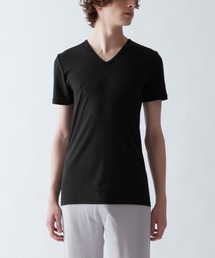 アセドロン（アセドロン）の「アセドロン VネックTシャツ 鹿の子 ベタつき瞬時にどこへやら（インナーウェア/肌着）」