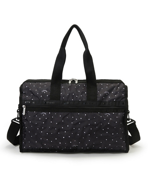 LeSportsac(レスポートサック)の「DELUXE MED WEEKENDER ブリスドッツ(ボストンバッグ・レディース・ブラック・FREE)」の6枚目の写真
