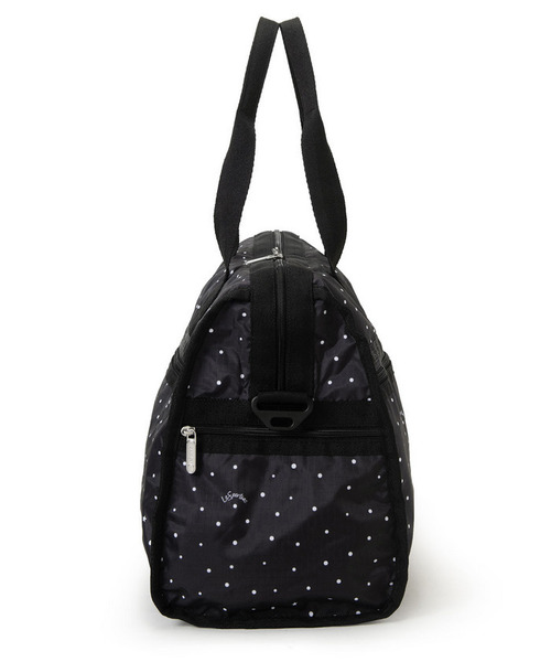 LeSportsac(レスポートサック)の「DELUXE MED WEEKENDER ブリスドッツ(ボストンバッグ・レディース・ブラック・FREE)」の7枚目の写真