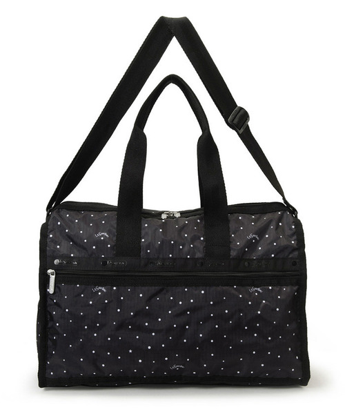 LeSportsac(レスポートサック)の「DELUXE MED WEEKENDER ブリスドッツ(ボストンバッグ・レディース・ブラック・FREE)」の9枚目の写真