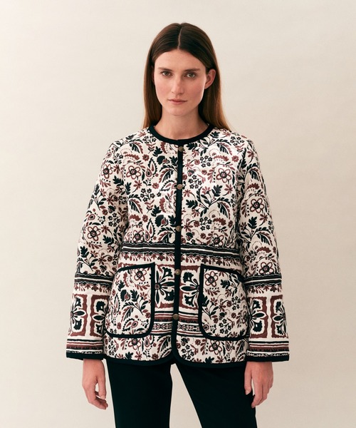 LAVENHAM(ラベンハム)の「Jacquard Cornard Jacket Womens / ジャカード コナード ジャケット ウィメンズ(その他アウター・レディース・その他・10/12/8/6)」の1枚目の写真