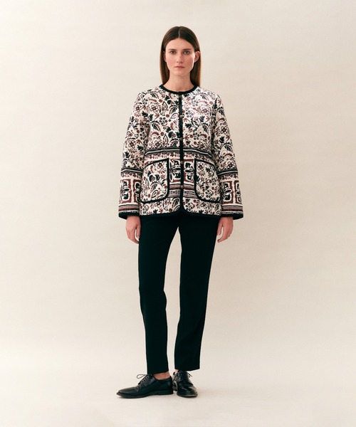 LAVENHAM(ラベンハム)の「Jacquard Cornard Jacket Womens / ジャカード コナード ジャケット ウィメンズ(その他アウター・レディース・その他・10/12/8/6)」の2枚目の写真