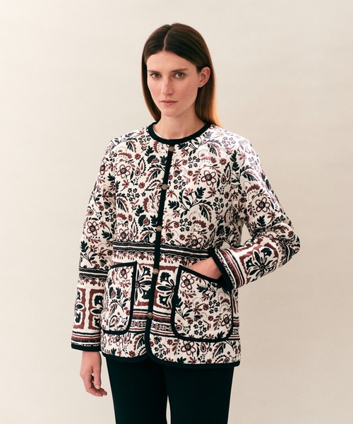 LAVENHAM(ラベンハム)の「Jacquard Cornard Jacket Womens / ジャカード コナード ジャケット ウィメンズ(その他アウター・レディース・その他・10/12/8/6)」の4枚目の写真
