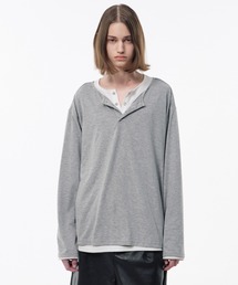 Camphor wood（カンファーウッド）の「2PIECE PACK HENELY-NECK L/S TEE / 2ピースヘンリーネックサーマルティー（Tシャツ/カットソー）」