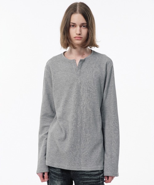 2PIECE PACK HENELY-NECK L/S TEE / 2ピースヘンリーネックサーマル