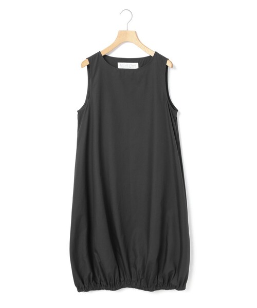 MidiUmi（ミディウミ）の「MidiUmi コクーンノースリーブワンピース（ワンピース・レディース・ブラック/ベージュ/チャコールグレー・FREE）」の2枚目の写真