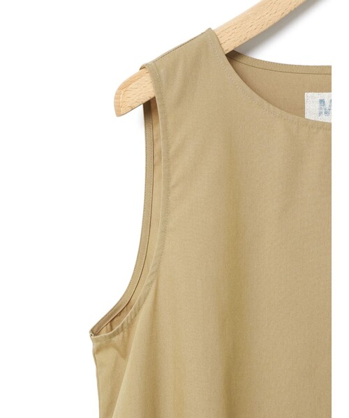 MidiUmi（ミディウミ）の「MidiUmi コクーンノースリーブワンピース（ワンピース・レディース・ブラック/ベージュ/チャコールグレー・FREE）」の16枚目の写真