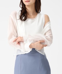 2026春夏新作 シアートリミングタンクトップ
