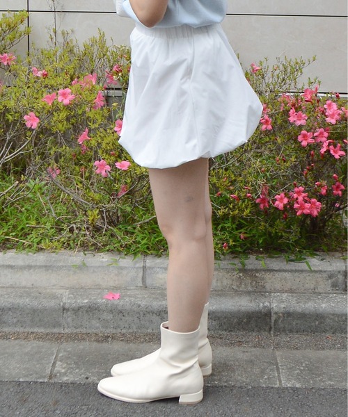 ＆soiree（アンドソワレ）の「バルーンショートパンツ（その他パンツ・レディース・ブラック/ホワイト・FREE）」の3枚目の写真